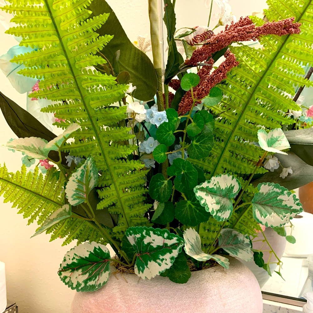 Faux flower display
